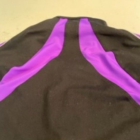 Vintage Small Bebe Sport Black with purple and silver details Jacket - Picture 12 of 13